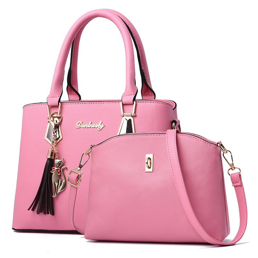 Duplex de cartera de mano con asa bandolera (set de 2)