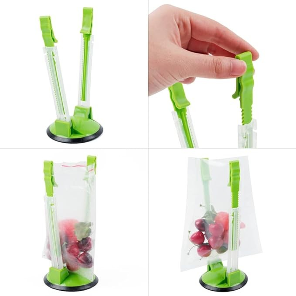 Sostenedor de bolsas de plastico