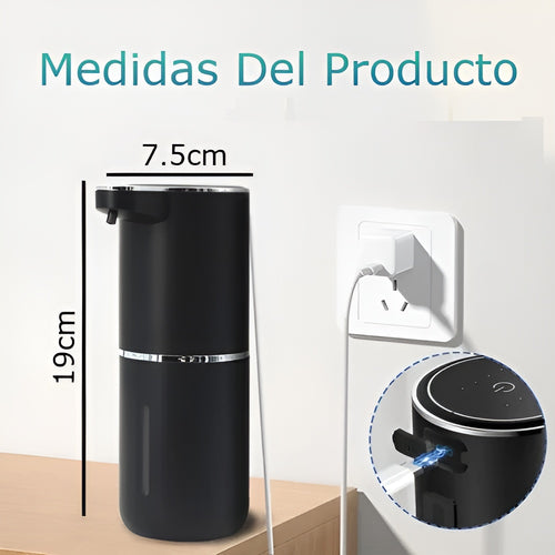 Dispensador automático de jabon