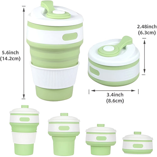 Vaso de viaje plegable