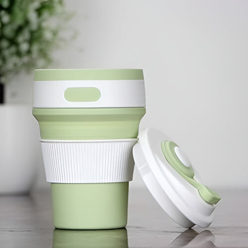 Vaso de viaje plegable