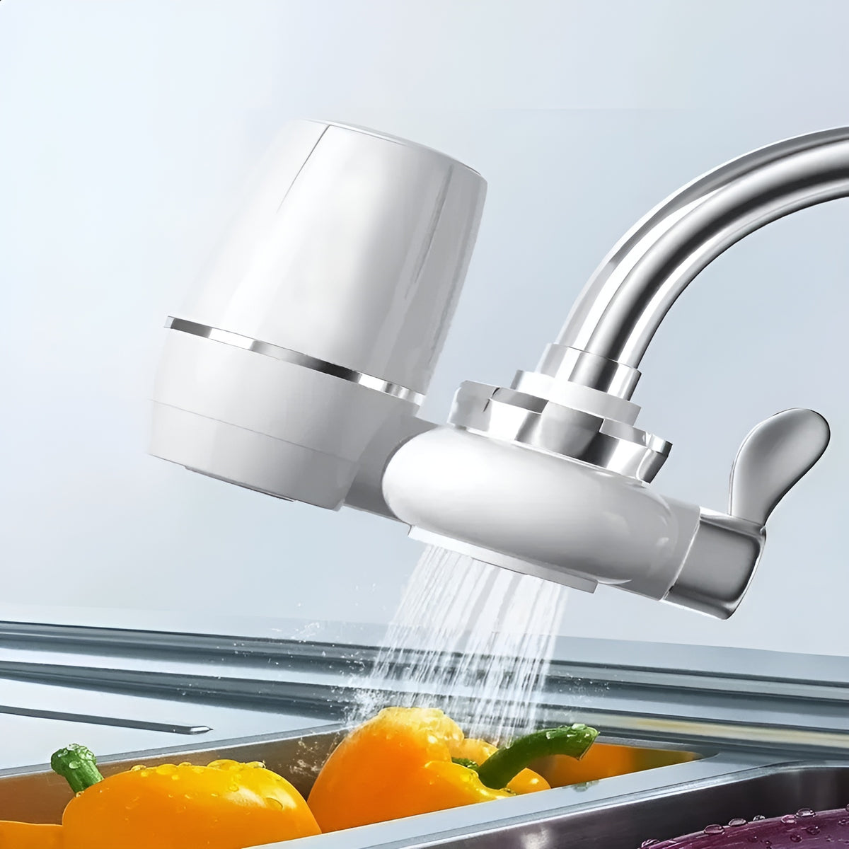 Purificador y filtro de agua para grifo o llave de cocina – Detalle y presentación – NQLN Store Venezuela