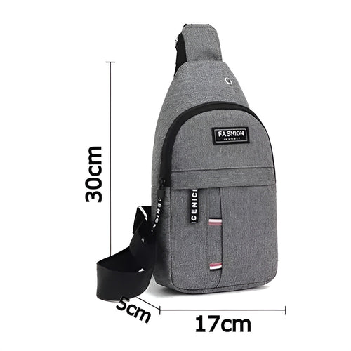 Bolso de Pecho Compacto y Resistente